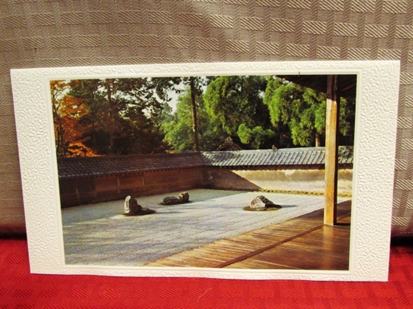 NIB SUSHI MAGIC KIT, HAND DECORATED JAPANESE PORCELAIN BOWL, STATIONARY, PAINTED EGG & TEAPOT