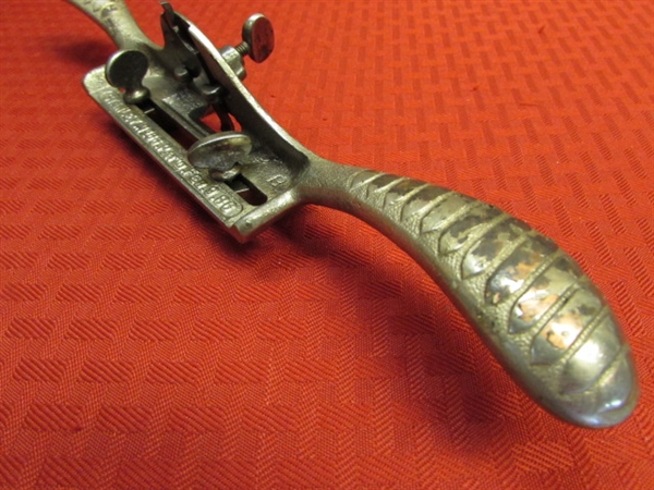 STANLEY NO. 66 HAND BEADER IN GOOD CONDITION