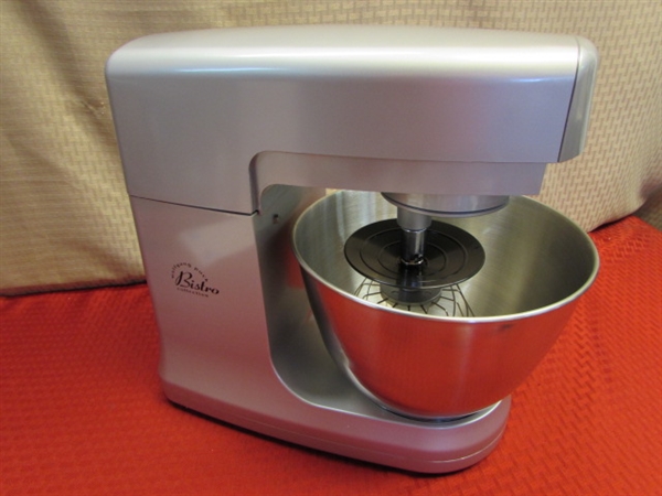 NEW IN BOX WOLFGANG PUCK BISTRO STAND MIXER
