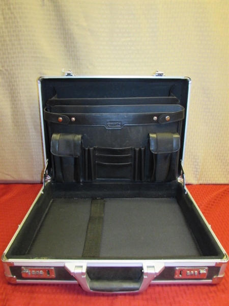 VERY NICE VAULTZ BRIEF CASE - A PLACE FOR EVERYTHING!