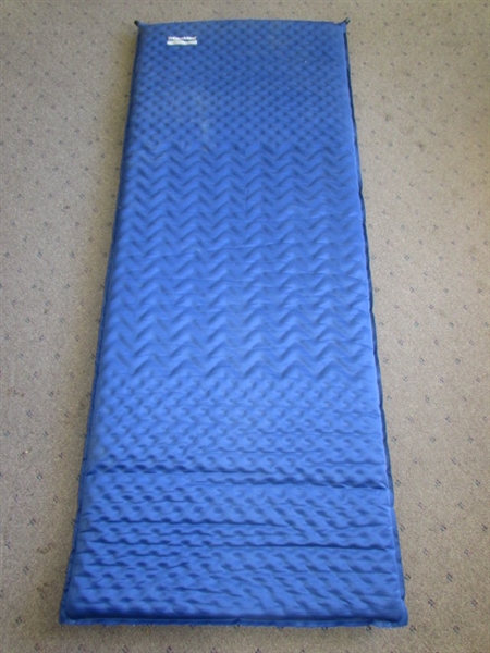 SLEEP JUST ABOUT ANYWHERE -  NICE THERMAREST SELF INFLATING CAMP MAT