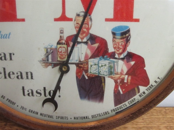 SUPER COOL VINTAGE PM BLENDED WHISKEY THERMOMETER