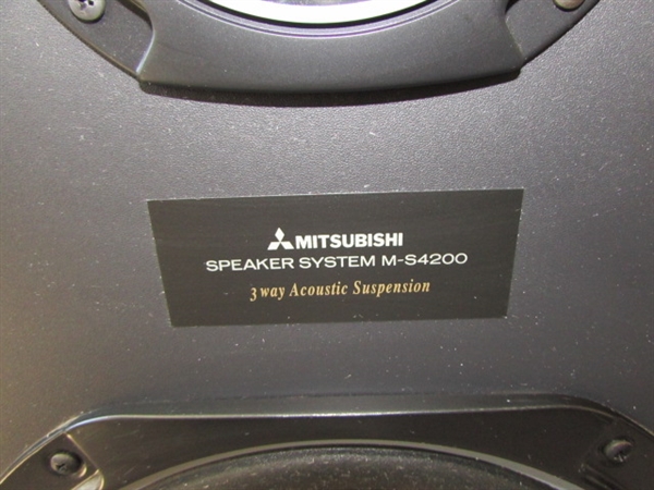HIGH QUALITY 3 WAY MITSUBISHI SPEAKER SYSTEM
