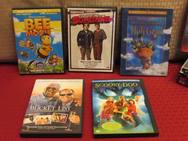 SOMETHING FOR THE WHOLE FAMILY! 15 GREAT DVD'S TO ADD TO YOUR COLLECTION