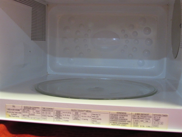 KENMORE QUICK-TOUCH MICROWAVE
