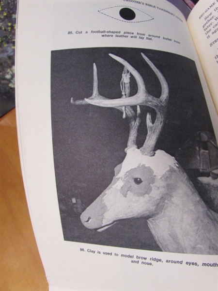 LEARN TO DO TAXIDERMY OR AT LEAST A LOT ABOUT IT WITH A HOW TO BOOK, CATALOGS & MORE