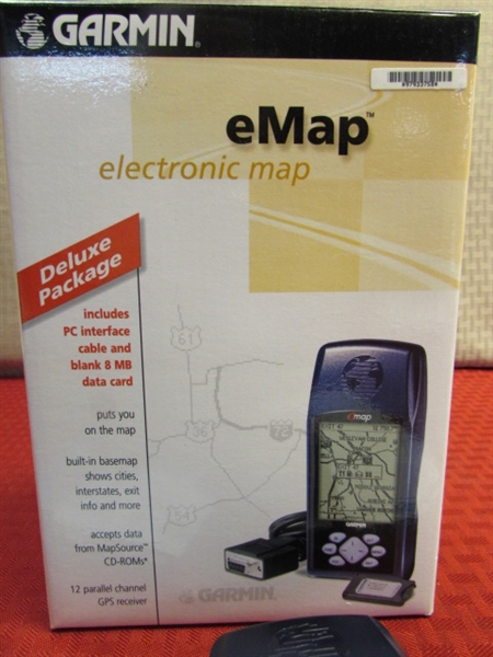 GARMIN eMAP HAND HELD ELECTRONIC MAP 