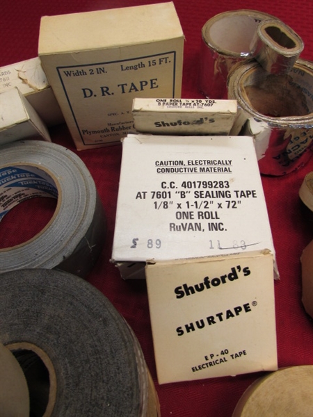 LOTS OF TAPE FOR DOZENS OF REASONS!
