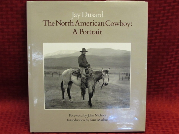 WONDERFUL COFFEE TABLE BOOK THE NORTH AMERICAN COWBOY: A PORTRAIT 