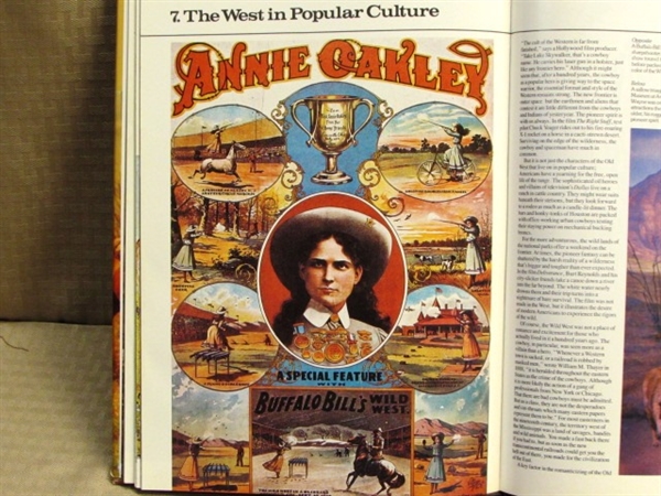 AMERICAN COWBOYS! IN LIFE & LEGEND & THE AMERICAN WEST!  TWO VINTAGE BOOKS ON COWBOYS & THE WEST