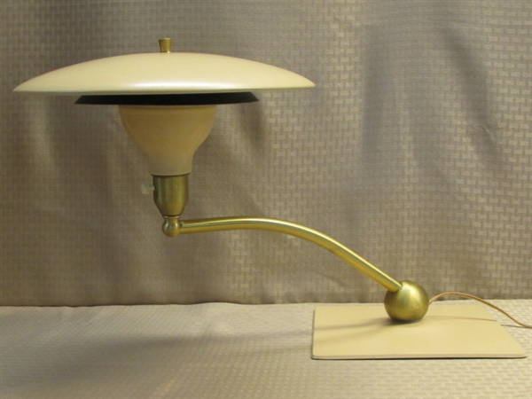 MID CENTURY/INDUSTRIAL MODERN TABLE LAMP-SUPER COOL!