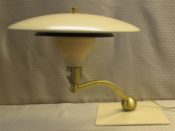 MID CENTURY/INDUSTRIAL MODERN TABLE LAMP-SUPER COOL!