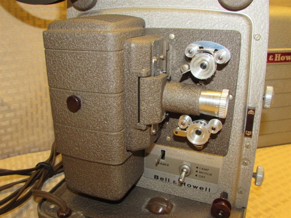 VINTAGE BELL & HOWELL 8MM MOVIE PROJECTOR JUST LIKE THE ONE THEY USED IN HIGH SCHOOL!