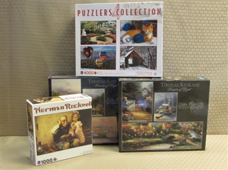 GREAT GIFTS OR TO PASS THE TIME ON A RAINY OR SNOWY AFTERNOON-11 NEW PUZZLES