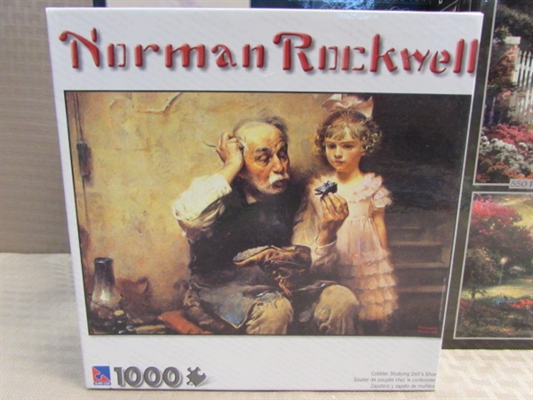 GREAT GIFTS OR TO PASS THE TIME ON A RAINY OR SNOWY AFTERNOON-11 NEW PUZZLES