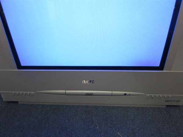 NICE 20” RCA TRUFLAT TV/DVD/MP3 COMBO WITH REMOTE