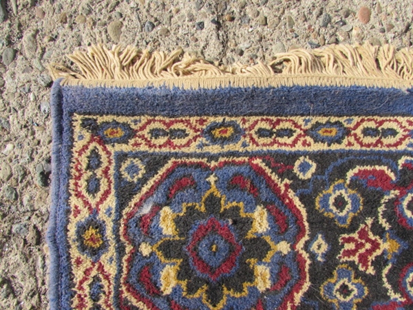 VINTAGE WOOL CARPET WILL TAKE YOU FOR A RIDE FULL OF ELEGANCE & DELIGHT