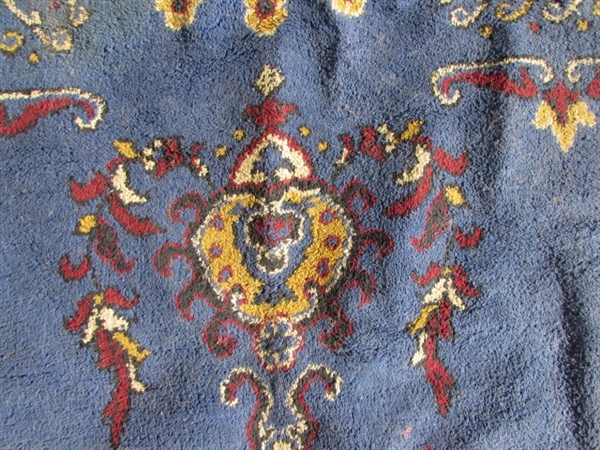 VINTAGE WOOL CARPET WILL TAKE YOU FOR A RIDE FULL OF ELEGANCE & DELIGHT