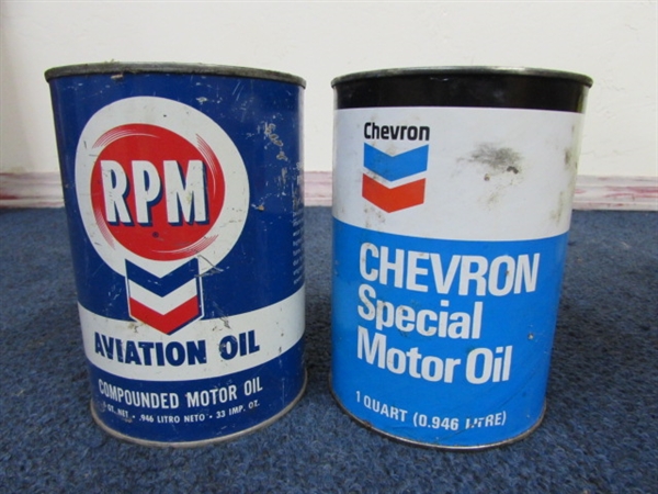 EIGHTEEN QUARTS OF MOTOR OIL