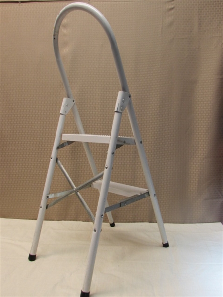 FOLDING STEP STOOL FOR HOME OR SHOP
