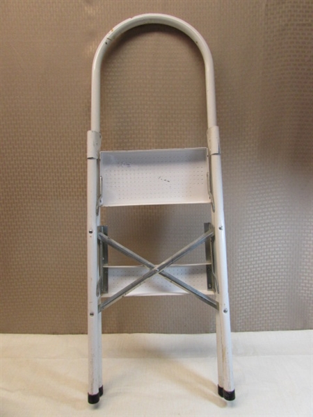 FOLDING STEP STOOL FOR HOME OR SHOP