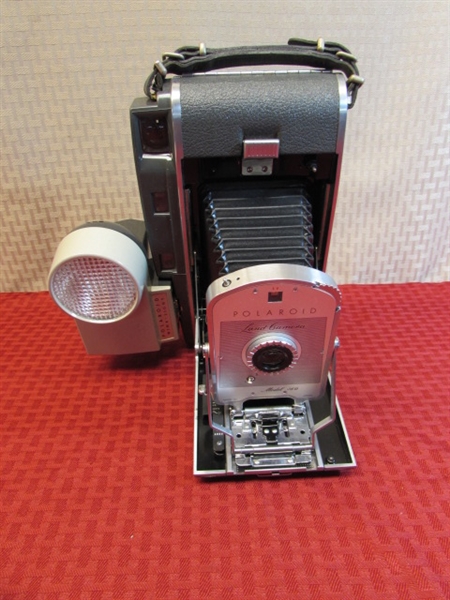 CLASSIC RELIC OF TIMES GONE BY POLAROID MODEL 160 LAND CAMERA.