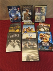 FAMILY MOVIE NIGHT THIRTEEN DVDs --SOMETHING FOR EVERYONE!