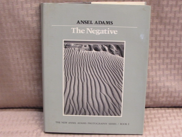 ANSEL ADAMS PHOTOGRAPHIC TRILOGY THE CAMERA, THE NEGATIVE & THE PRINT