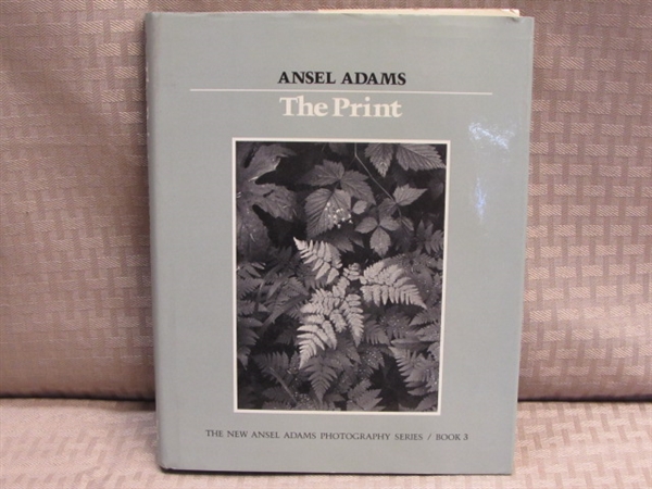 ANSEL ADAMS PHOTOGRAPHIC TRILOGY THE CAMERA, THE NEGATIVE & THE PRINT
