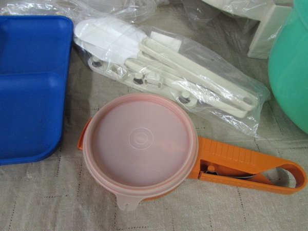LOTS OF NEW TUPPERWARE AND SPECIALTY PIECES