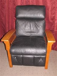 NICE MISSION STYLE RECLINER-SUPER COMFY!