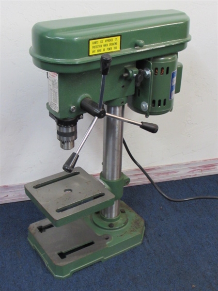 VERY NICE CENTRAL MACHINERY DRILL PRESS MODEL S-987