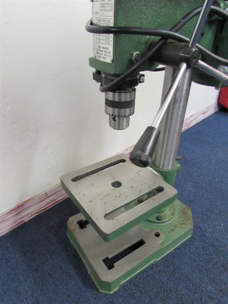 Lot Detail - VERY NICE CENTRAL MACHINERY DRILL PRESS MODEL S-987