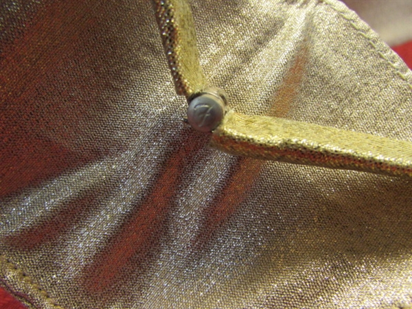 SILVER & GOLD . . .& BLACK!  THREE VINTAGE EVENING BAGS FOR YOUR HOLIDAY PARTIES