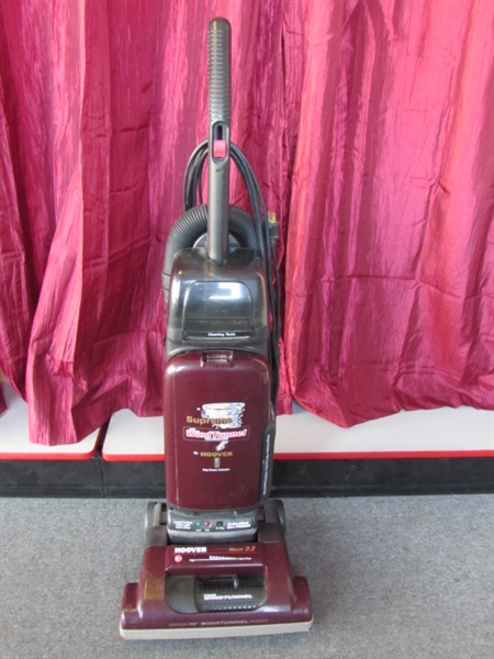 NICE HOOVER MACH 3.3 WINDTUNNEL UPRIGHT VACUUM