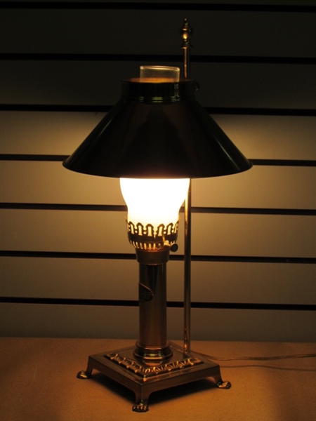 ROMANTIC BRASS ORIENT EXPRESS LUXURY TRAIN LAMP
