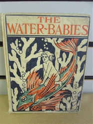ANTIQUE, 1899 BOOK "THE WATER-BABIES" BY CHARLES KINGSLEY, A FAIRY TALE NOT TO BE BELIEVED EVEN IF IT IS TRUE!
