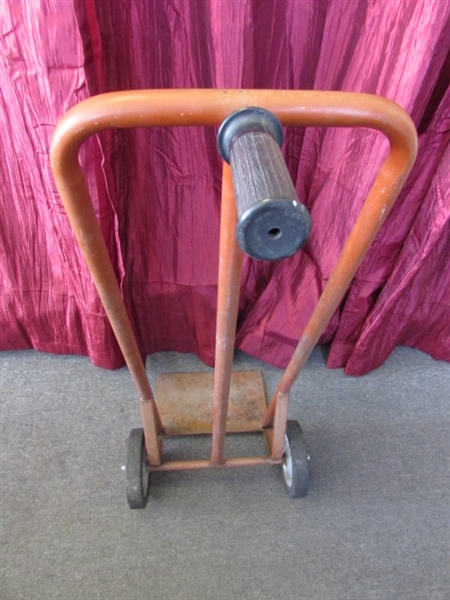 GET MOVING WITH THESE TWO - FURNITURE MOVER DOLLY & HAND TRUCK