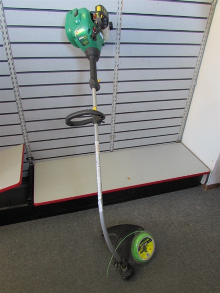 CUT DOWN THOSE SPRING & SUMMER WEEDS WITH THIS WEEDEATER FEATHERLITE TRIMMER