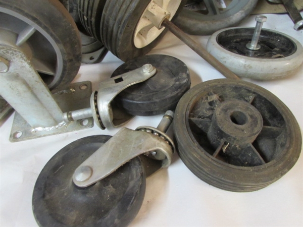 BOX OF 18 LARGE SIZED WHEELS SEE PREVIOUS LOT!