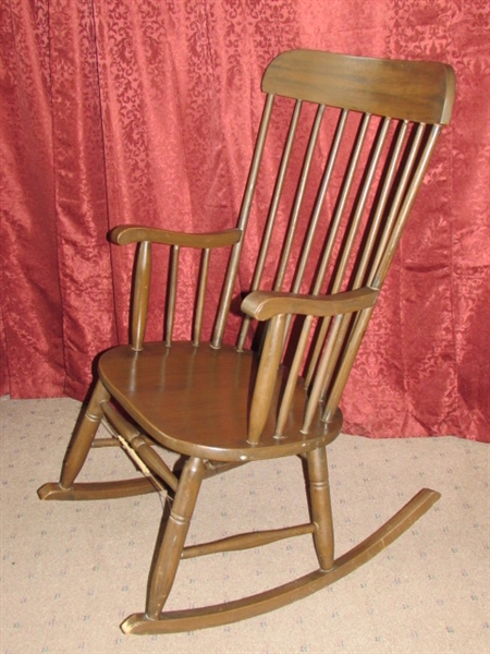 CLASSIC VINTAGE ROCKING CHAIR FOR THE FRONT PORCH OR NURSERY