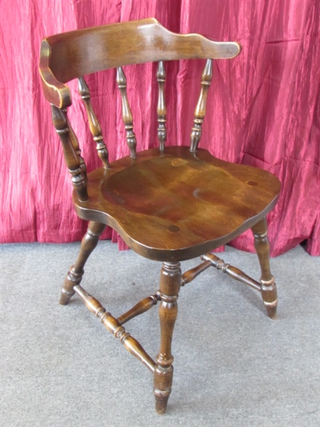 CLASSIC ALL WOOD HALE OF VERMONT SIDE CHAIR