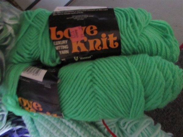 WHAT DO YOU KNOW! A BIT MORE YARN!