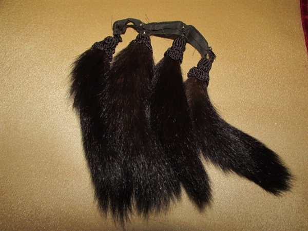 THE FINER THINGS IN LIFE . . . MINK, TASSELS & MORE