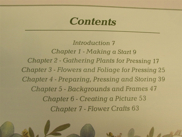 PRESS YOUR OWN SPRING FLOWERS!  INSTRUCTIONAL BOOK, 2 PRESSES & FRAMED ART FOR INSPIRATION