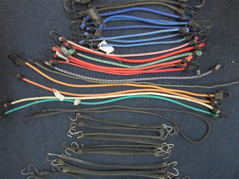 A SNARL OF BUNGEE CORDS
