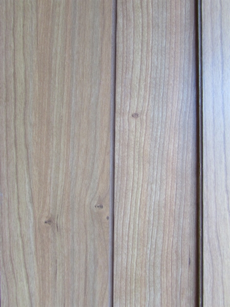 TEN SHEETS OF VERY ATTRACTIVE & HIGH QUALITY LIGHT CHERRY FINISHED PANELING