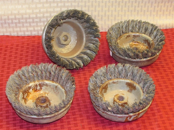 INDUSTRIAL WIRE CUP BRUSHES