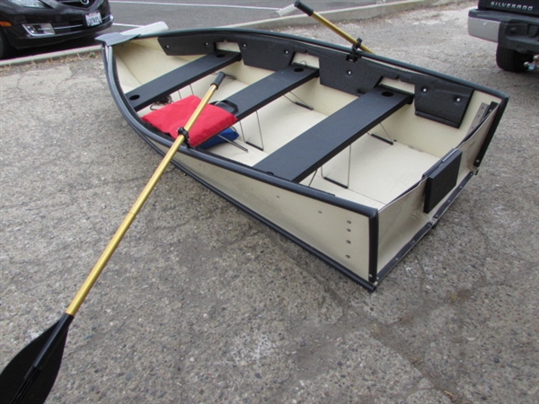 PERFECT FOR THE SUMMER MONTHS!  PORTA-BOTE 10' FOLDING BOAT!