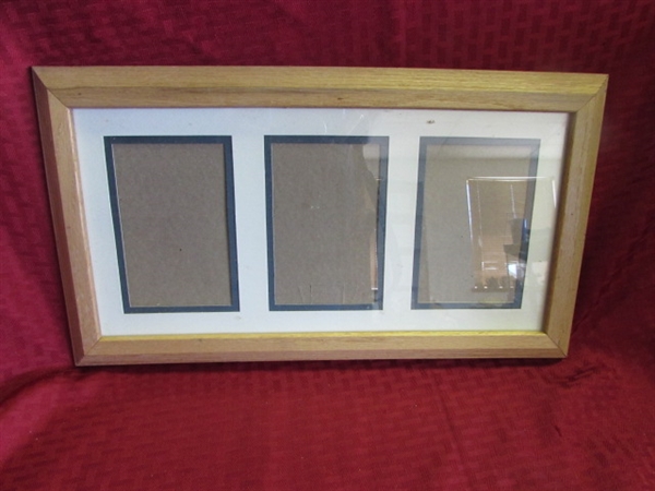 PHOTO FRAMES GALORE!  NEW TO VINTAGE OVAL & MANY STYLES IN BETWEEN